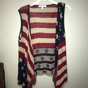 American flag cover up